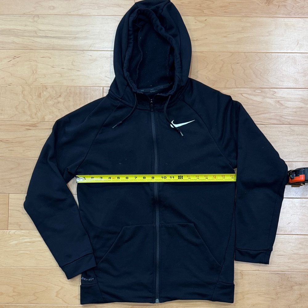 Nike Black Full-Zip Hoodie - Small